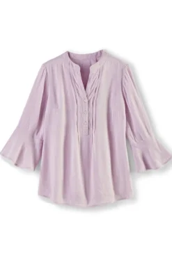 Soft Surroundings Raisa Linen Blend Top- Tops