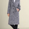 Soft Surroundings Rami Jacquard Coat- Jackets & Coats
