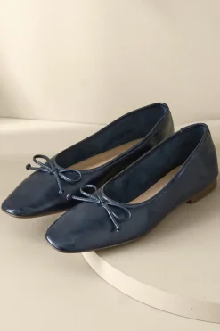 Soft Surroundings Schutz Arissa Bow Ballet Flat- Shoes