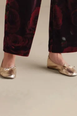 Soft Surroundings Schutz Arissa Bow Ballet Flat- Shoes
