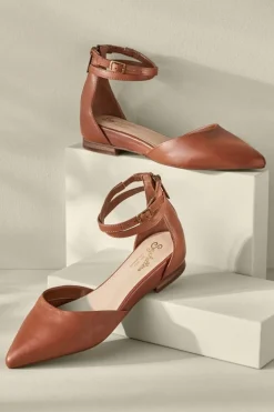 Soft Surroundings Seychelles What A Girl Wants Zip Flats- Shoes