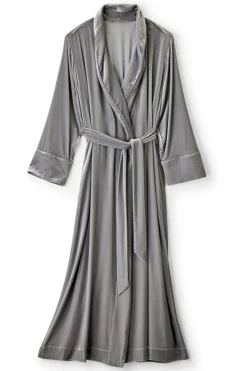 Soft Surroundings Silk Velvet Robe- Sleepwear & Lounge
