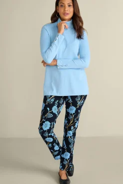 Soft Surroundings Soft Essential Ponte Slim Leg Pants- Pants