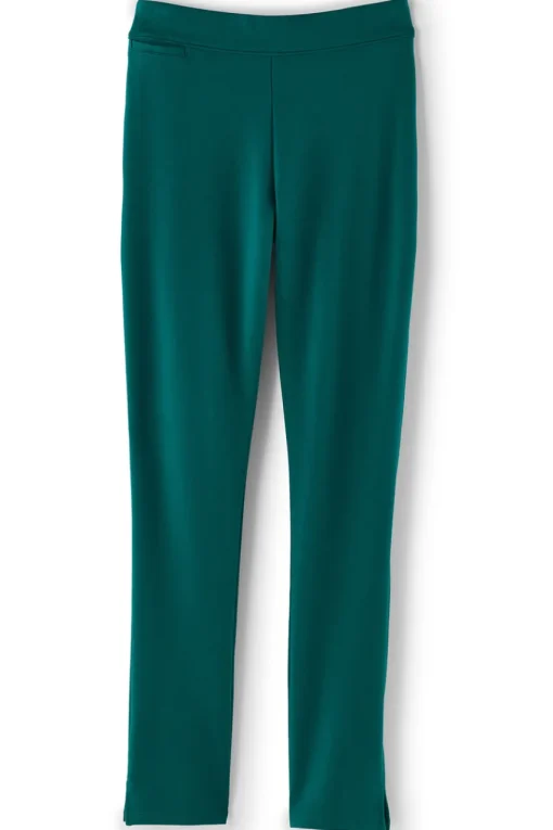 Soft Surroundings Soft Essential Ponte Slim Leg Pants- Pants