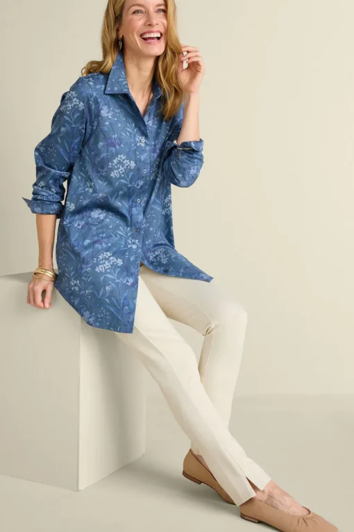 Soft Surroundings Soft Essential Ponte Slim Leg Pants- Pants