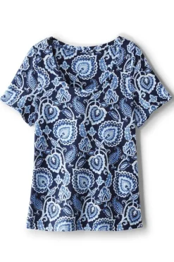 Soft Surroundings Soft Essential Supima Short Sleeve Tee- Tops