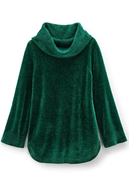 Soft Surroundings Soft Winds Chenille Tunic Sweater- Tops | Sweaters & Cardigans