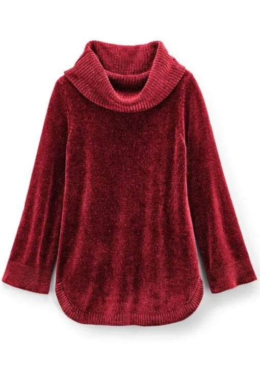 Soft Surroundings Soft Winds Chenille Tunic Sweater- Tops | Sweaters & Cardigans
