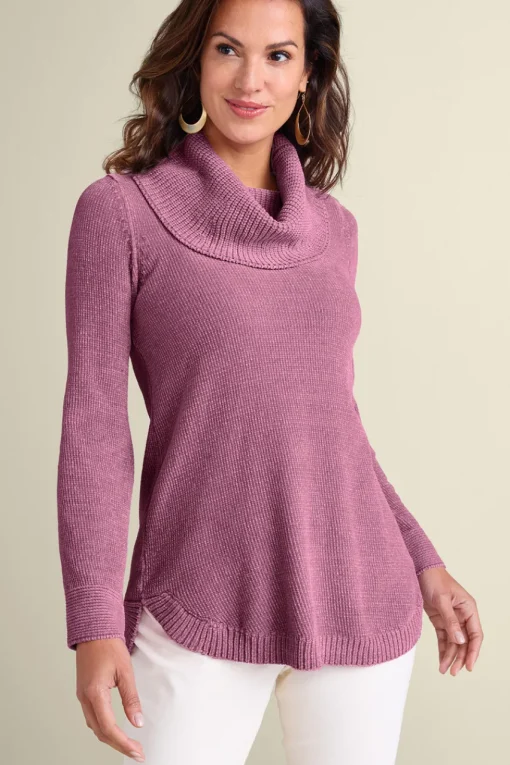 Soft Surroundings Soft Winds Chenille Tunic Sweater- Tops | Sweaters & Cardigans