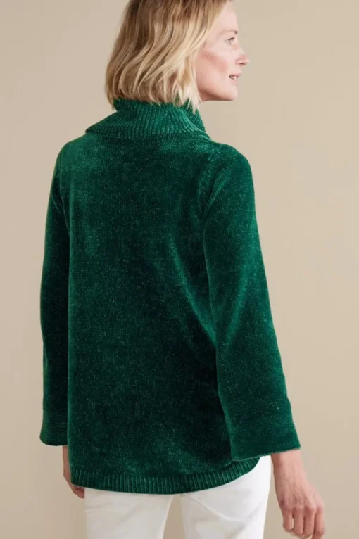 Soft Surroundings Soft Winds Chenille Tunic Sweater- Tops | Sweaters & Cardigans