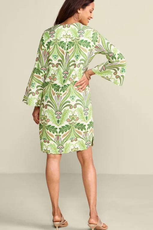 Soft Surroundings Soleil Linen Blend Dress- Dresses
