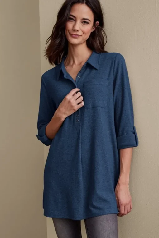 Soft Surroundings Take It Easy Tunic- Tops
