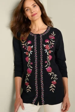 Soft Surroundings Talulla Embroidered Tunic- Tops