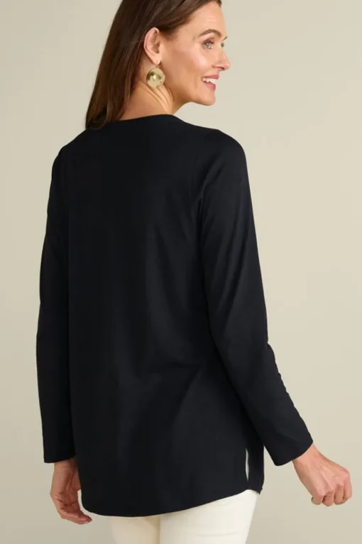 Soft Surroundings Talulla Embroidered Tunic- Tops