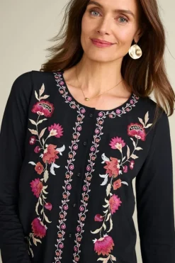 Soft Surroundings Talulla Embroidered Tunic- Tops