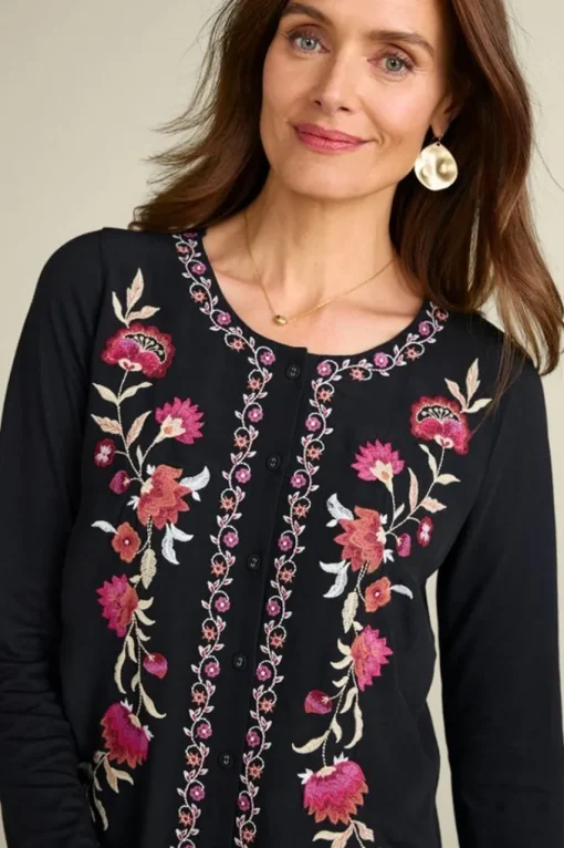 Soft Surroundings Talulla Embroidered Tunic- Tops
