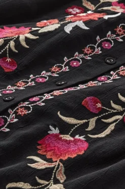Soft Surroundings Talulla Embroidered Tunic- Tops