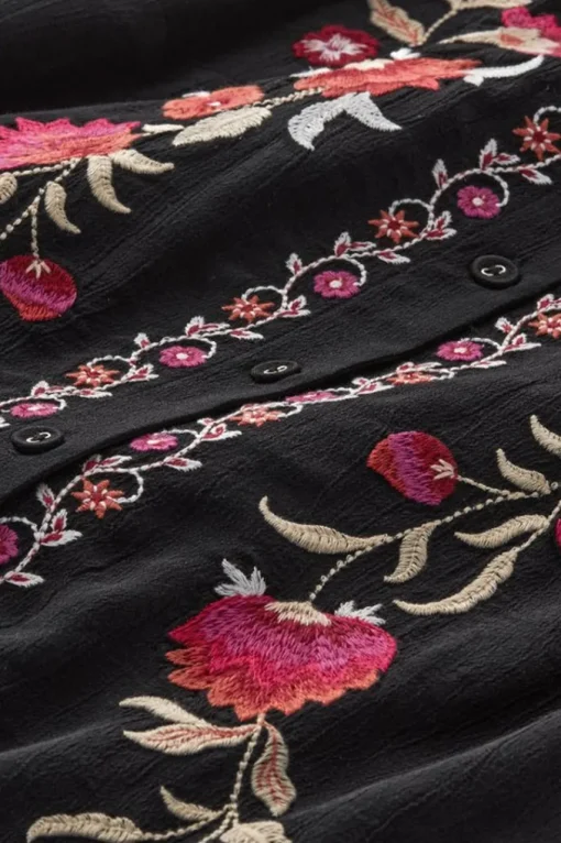 Soft Surroundings Talulla Embroidered Tunic- Tops