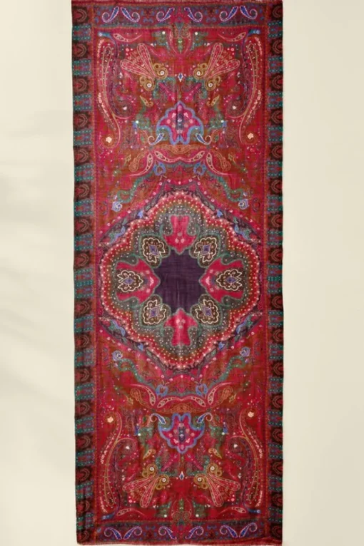 Soft Surroundings Tamara Paisley Scarf- Scarves & Wraps