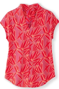 Soft Surroundings Twilight Luau Printed Tunic- Tops