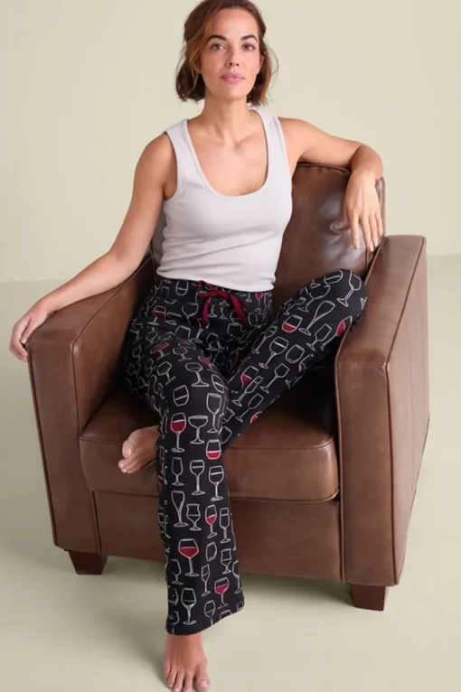 Soft Surroundings Wine Down Sleep Pants- Sleepwear & Lounge