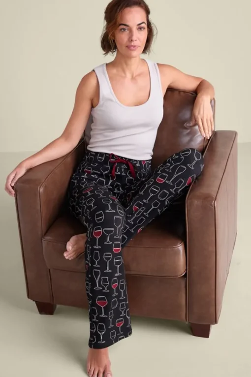 Soft Surroundings Wine Down Sleep Pants- Sleepwear & Lounge