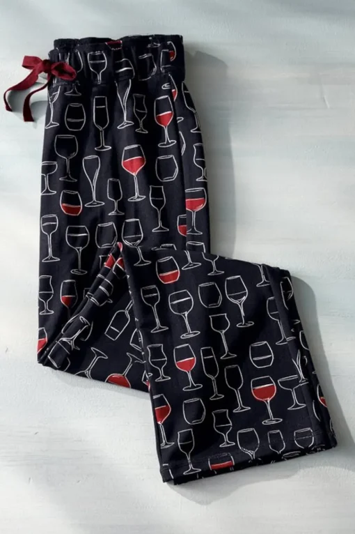 Soft Surroundings Wine Down Sleep Pants- Sleepwear & Lounge