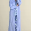 Soft Surroundings Zinfandel Zip Up Robe- Sleepwear & Lounge