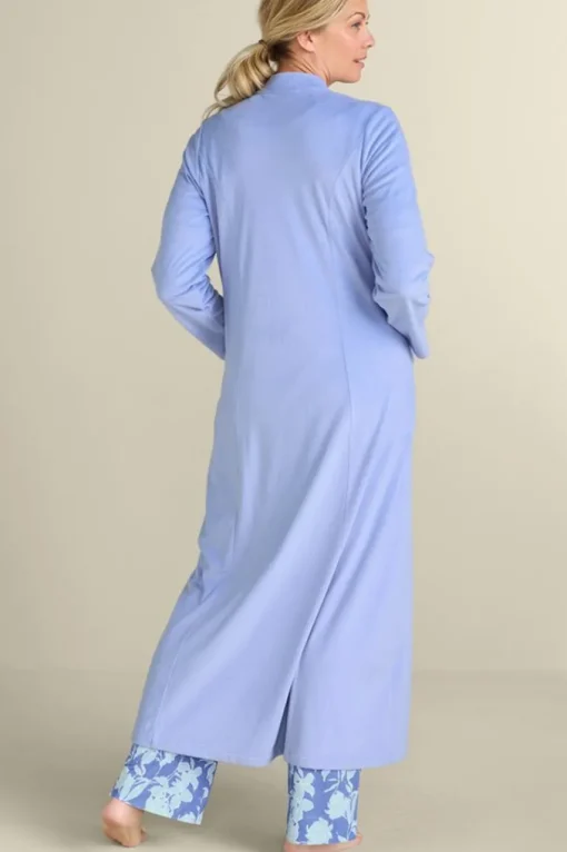Soft Surroundings Zinfandel Zip Up Robe- Sleepwear & Lounge